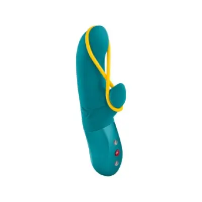 FUN FACTORY - AMORINO RABBIT VIBRATOR AQUAMARINE