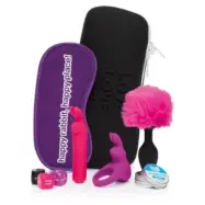 Happy Rabbit Couple's Pleasure Kit BLACK