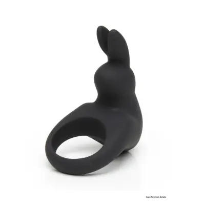 Happy Rabbit Rabbit Cock Ring Black