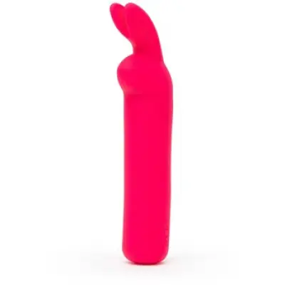 Happy Rabbit Silicone Rabbit Ears Bullet Pink