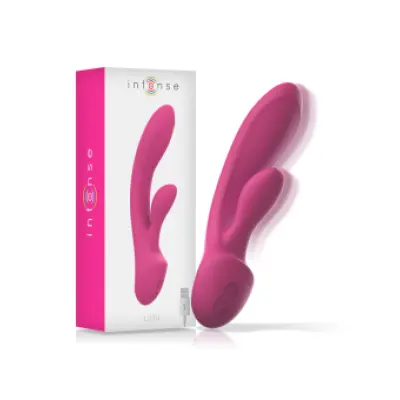 Intense Luigi Rabbit Vibrator Pink Liquid Silicone