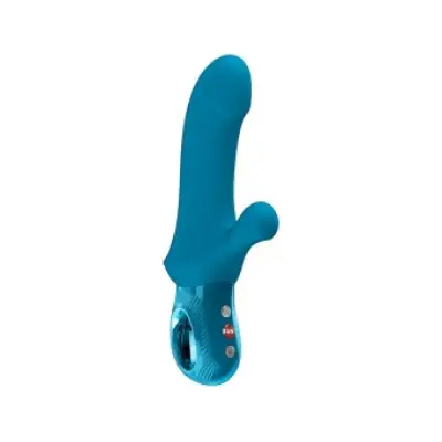 FUN FACTORY - BI STRONIC CURVE THRUSTING RABBIT PULSATORS AQUAMARINE