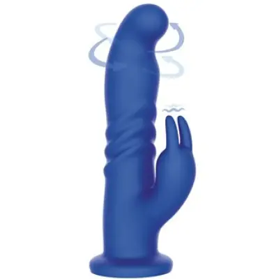 Playhouse Rotating G-Spot Rabbit Vibrator Blue