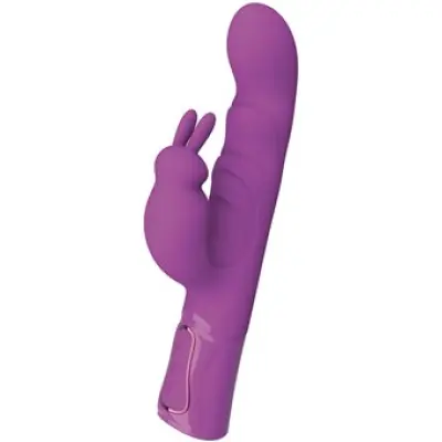 She.E.O Vibrating G-Spot Thick Rabbit Vibrator Purple