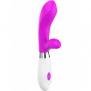 Luminous: Achilles, Ultra Soft Silicone Rabbit Vibrator, rosa