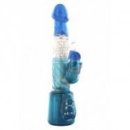 MAGIC PASSIONATE DOLPHIN 7.5'' BLUE - Med rabbit funktion