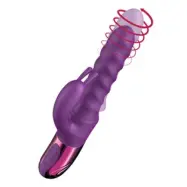 She.E.O. Swirl Rabbit Vibrator Purple