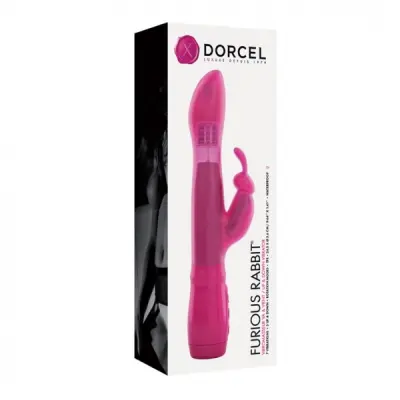 Marc Dorcel Furious Rabbit Vibrator Pink 24cm
