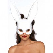 MASQUERADE RABBIT MASK WHITE