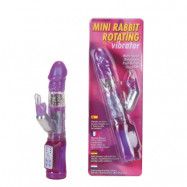 Mini Rabbit Rotatig Vibrator Purple