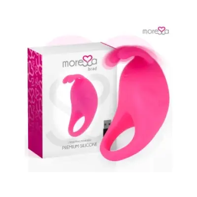 Moressa Brad Premium Silicone Rechargeable Pink