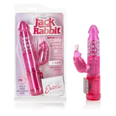 MY FIRST JACK RABBIT PINK