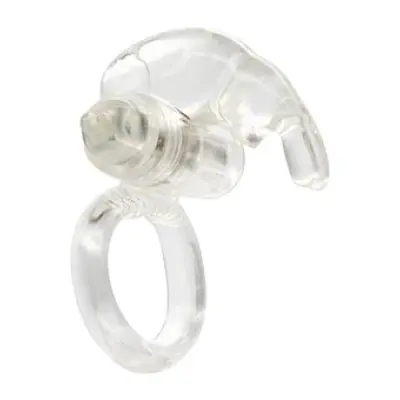 Seven Creations Rabbit Vibrating Cockring Clear