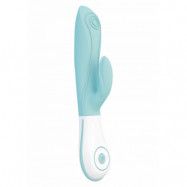 Ovo E7 Silkskyn Rabbit Vibrator Aqua