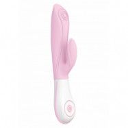 Ovo E7 Silkskyn Rabbit Vibrator Rosa