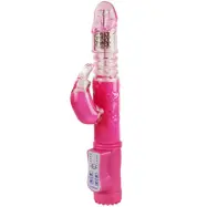 Pink Thrusting Rabbit Vibrator