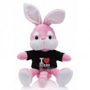 PLUSH NAUGHTY BUNNY 20 CM BLACK