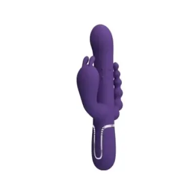 Pretty Love Cammy Triple Vibrator Multifunction 4 In 1 Purple