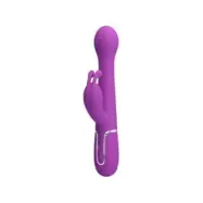 Pretty Love Dejon 3 In 1 Multifunction Rabbit Vibrator  Purple