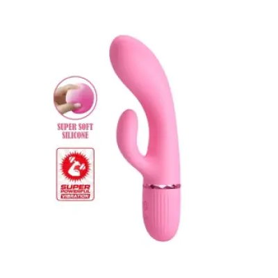 Pretty Love Marski Rabbit Vibrator & G-Spot Pink