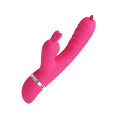 Pretty Love Phoenix Multifunction Rabbit Vibrator Pink