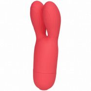 SugarBoo Coral Kiss Rabbit Bulletvibrator - Coral