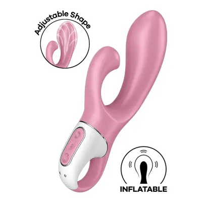 Satisfyer Air Pump Bunny 2 Light Red