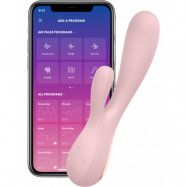 Satisfyer Connect: Mono Flex Vibrator, rosa