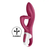 Satisfyer Embrace Me Rabbit Vibrator Berry