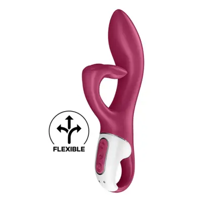 Satisfyer Embrace Me Rabbit Vibrator Berry