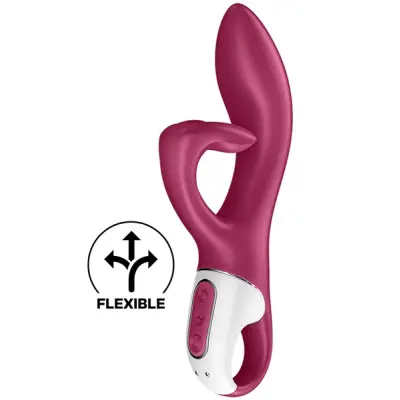 Satisfyer Embrace Me Rabbit Vibrator Berry