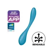 Satisfyer G-Spot Flex 5 Multi Vibrator Blue