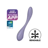 Satisfyer G-Spot Flex 5 Multi Vibrator Lilac