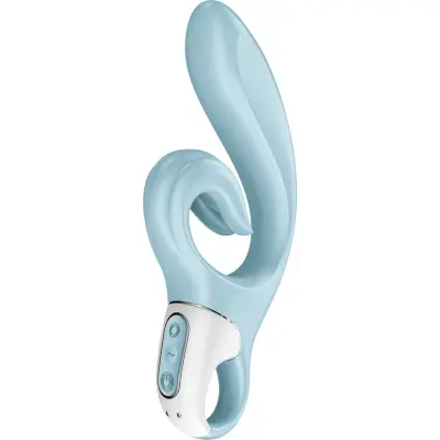 Satisfyer: Love Me, Rabbit Vibrator, blå