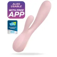 Satisfyer Mono Flex (Färg: Mörk rosa)