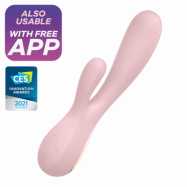 Satisfyer Mono Flex Vibrator - Mauve Pink