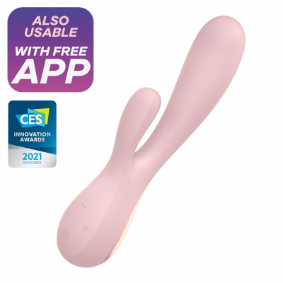 Satisfyer Mono Flex Vibrator - Mauve Pink