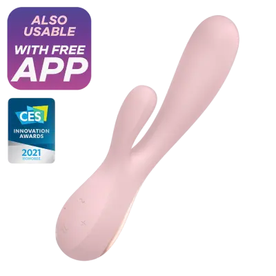 Satisfyer Mono Flex Vibrator - Mauve Pink