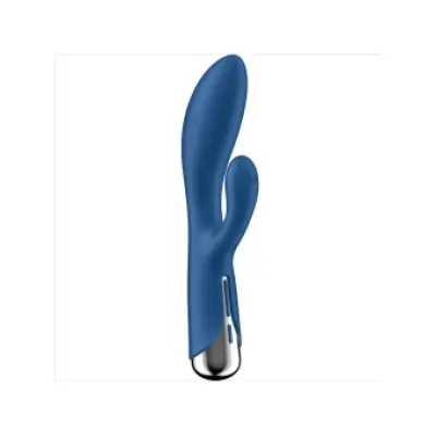 Satisfyer Spinning Rabbit 1 Clitoris And G-Spot Stimulation Blue