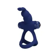 Pretty Love Luchito Double Vibrating Ring Rabbit Blue