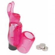 SevenCreations: Rabbit Fingervibrator, rosa