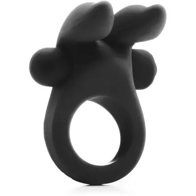 Shots Toys: Rabbit Cockring, svart
