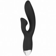 Sinful Curve Uppladdningsbar Rabbitvibrator - Svart