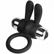 Sinful Happy Rabbit Vibrerande Penisring - Black