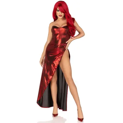 Leg Avenue Skimrande Bodysuit med Kjol Maskeraddräkt