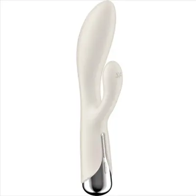 Spinning Rabbitvibrator 1 - Klitoris & G-punktsstimulator - Beige