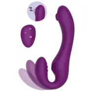Strapless Strap-On Pulse Vibrator