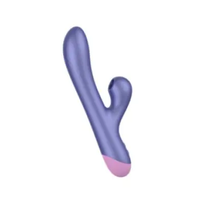 ROMP - PULSE RABBIT DUAL G-SPOT VIBRATOR ELECTRIC BLUE