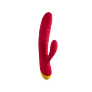 ROMP - JAZZ RECHARGEABLE RABBIT VIBRATOR RED