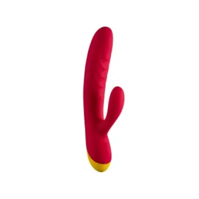 ROMP - JAZZ RECHARGEABLE RABBIT VIBRATOR RED